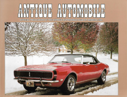 ANTIQUE AUTOMOBILE 2002 JAN - '68 CAMARO RS, FAGEOL BROS, MOTORETTE